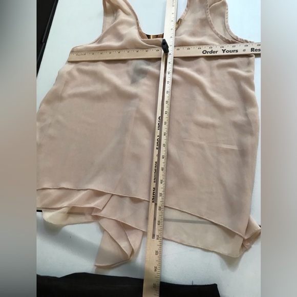 Moon Collection  size XL ballet pink / flesh tone camisole gold detail NWOT - Picture 7 of 15
